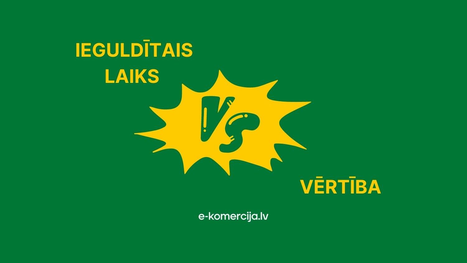 Strādājot ar klientu, izvērtē vai laiks, ko ieguldi atsver to, ko tu iegūsti pretī - klienta apmierinātība, ienākumi uzņēmumam u.c.